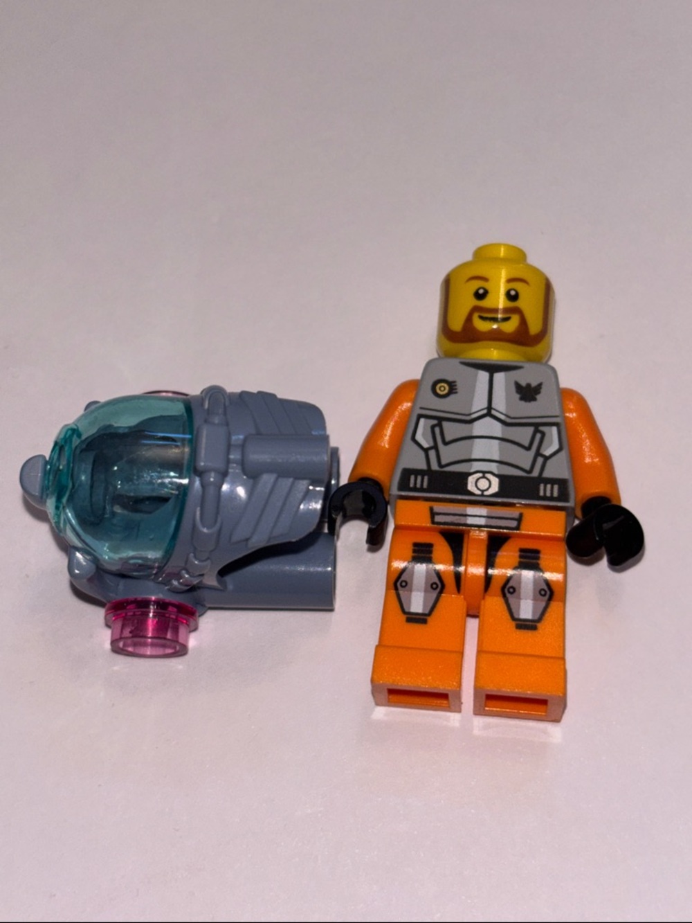 LEGO DEEP SEA DIVER LEGO MINIFIG DIVER - Picture 5 of 5